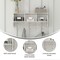 Flash Furniture 24" Whitewashed Wall Mount Coat Rack with Baskets HFMHD-GDI-CRE8-012315-GG - alternate 7